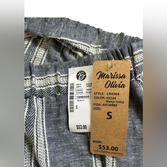 💙NWT! LINEN MAXI SKIRT! GORGEOUS MARISSA OLIVIA LIGHTWEIGHT SUMMER SKIRT!! - Picture 16 of 16